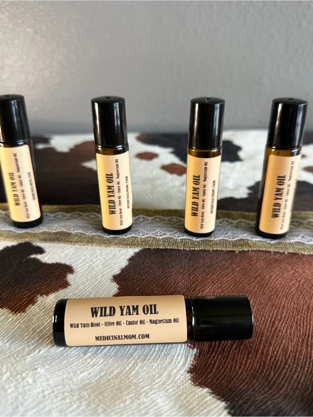 Wild Yam Oil Roll-On – Natural Skin & Body Oil